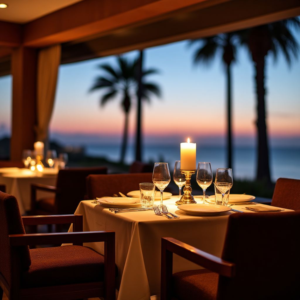 Lüks otel restoranı ve fine dining deneyimi